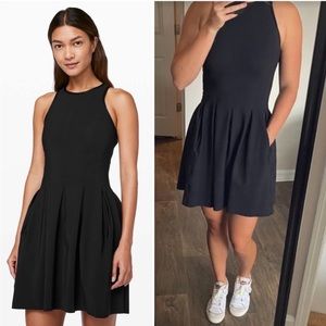 Rare Like New Lululemon Here to There Dress in Black